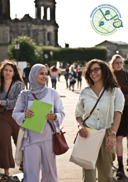 Teaserbild zur Veranstaltung Biografischer Stadtrundgang mit Fatema Khabour vom Projekt „Dresdener Migrationsgeschichten: Miteinander reden. Perspektive wechseln.“