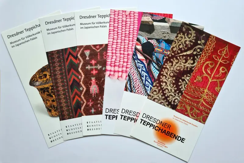 Flyer zu den Dresdner Teppichabenden