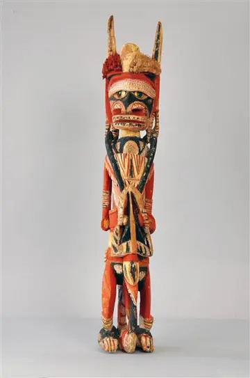 Holzfigur